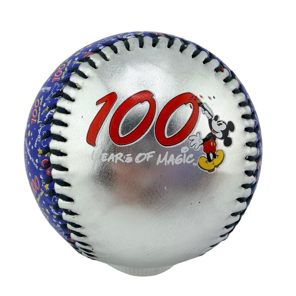 2001 Walt Disney 100 Years of Magic Commemorative Collectible Baseball Keepsake
